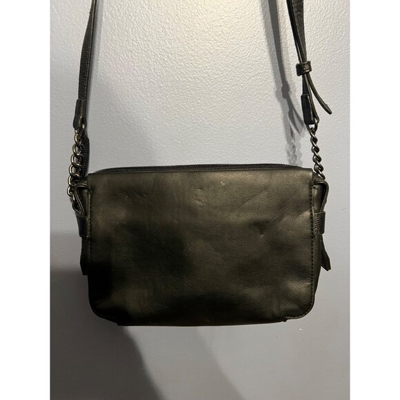 Simply Vera By Vera Wang Black Crossbody Purse Multi Pockets Adjustable Strap - Picture 9 of 10